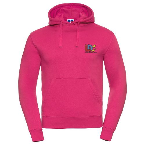 LDC-Russell Europe Authentic Hooded Sweatshirt Fuchsia